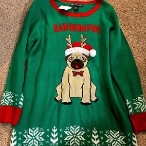 Women’s ugly sweater dress